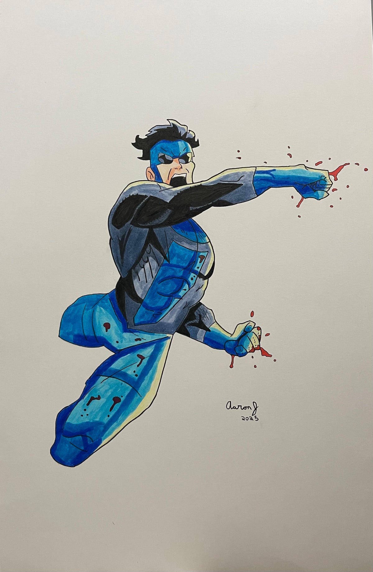 Invincible (a) – 11 x 17 inches