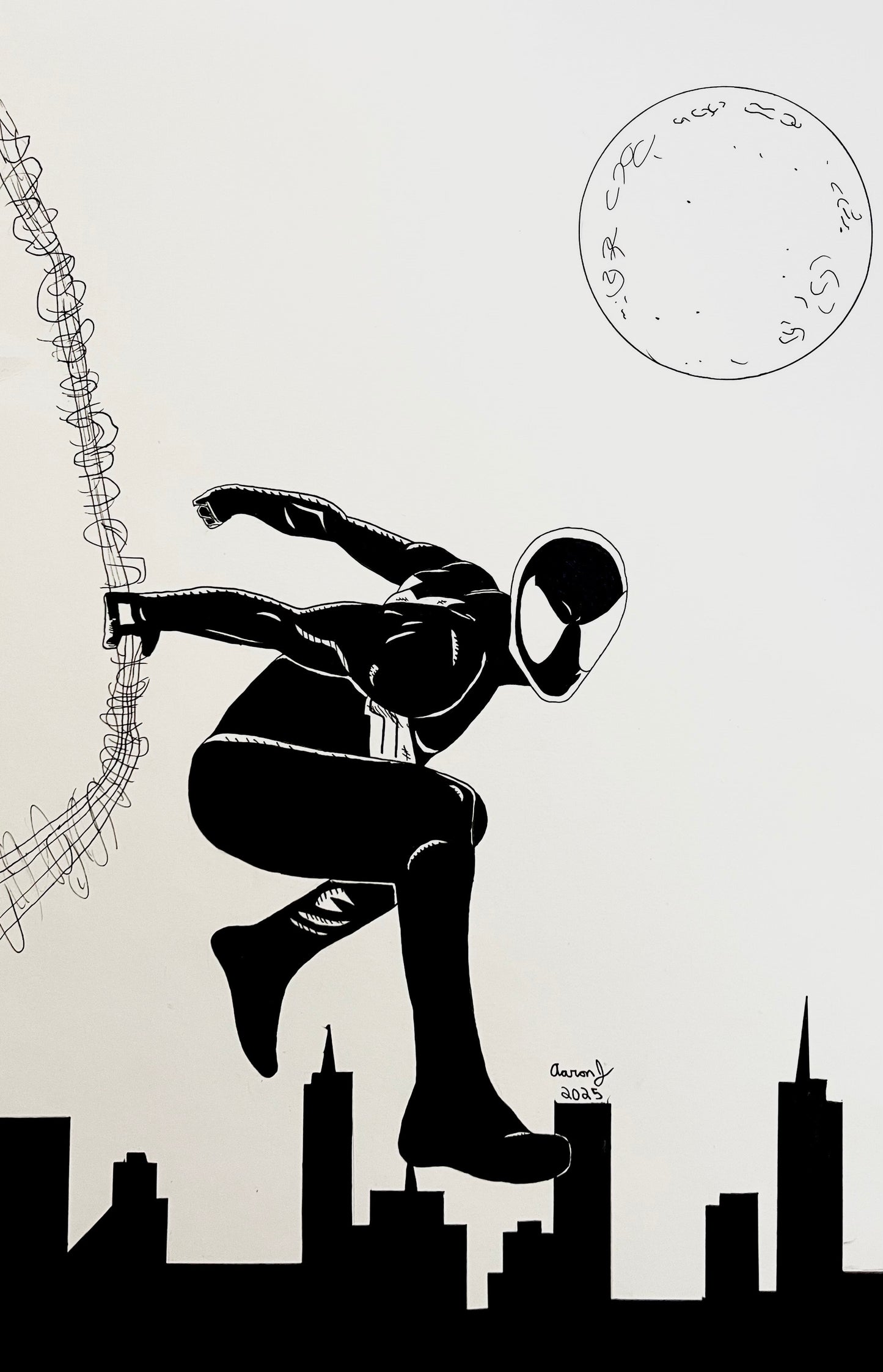 Symbiote Spider-Man Print 11x17